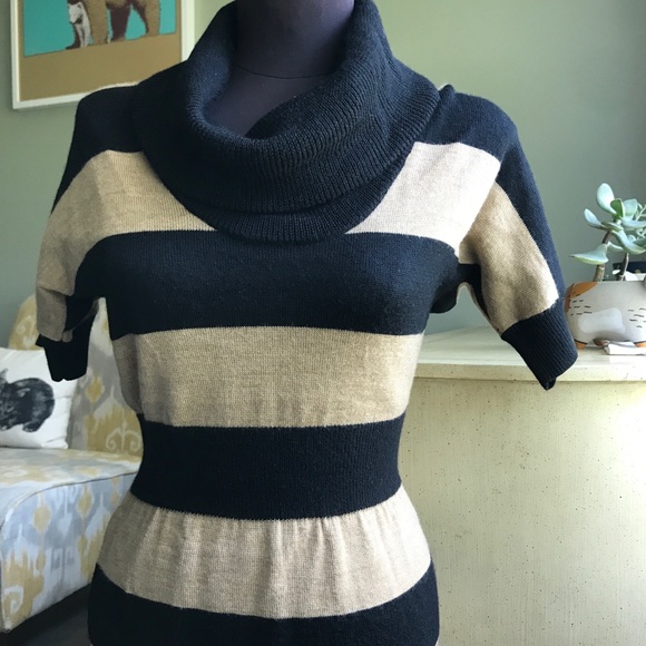 SALE: Cozy Chic Loft Cowl Neck Chic Sweater Dress - Picture 4 of 7